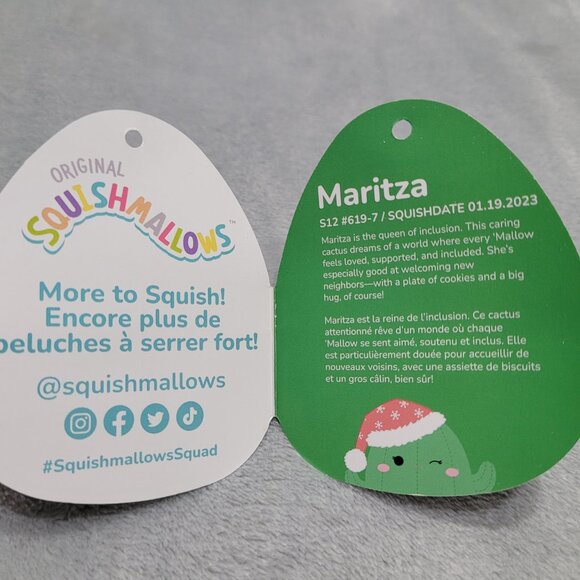 Squishmallow Maritza the Holiday Cactus - Picture 5 of 5